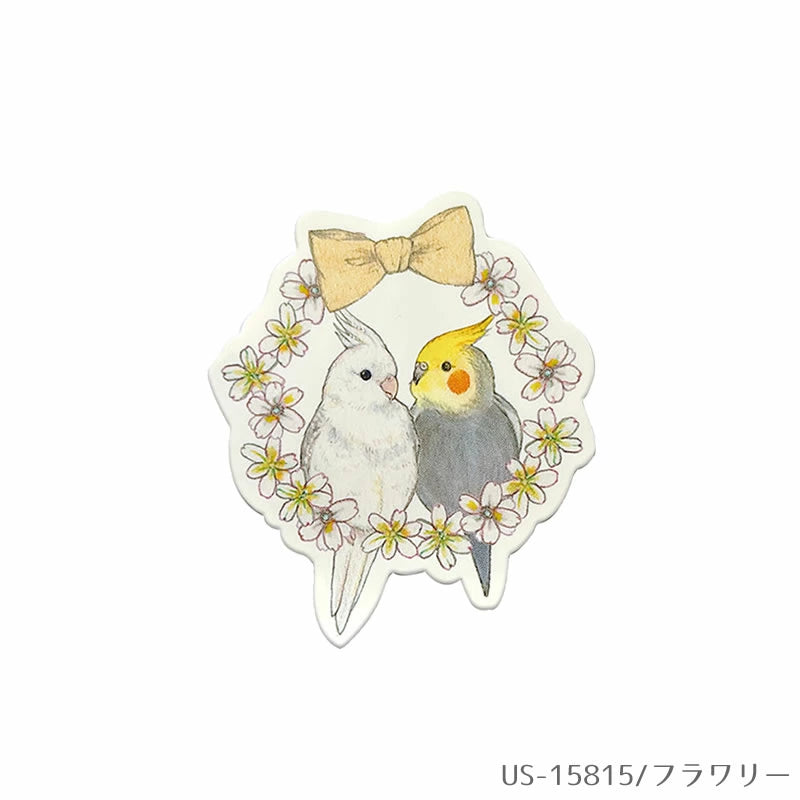 Cockatiel Sticker Miki Takei