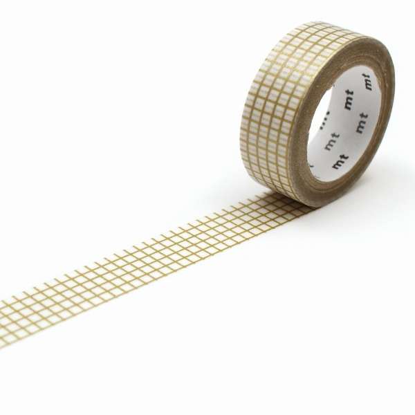 mt Grid Gold Japanese Washi Tape