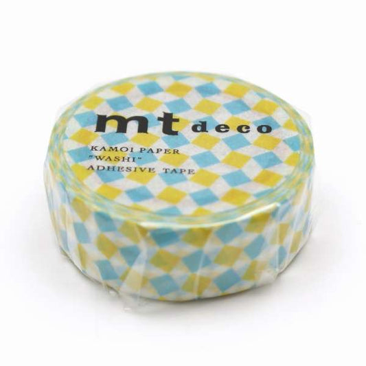 mt deco Square Yellow Japanese Washi Tape