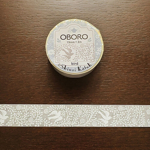 Bird White Masking Tape Japanese Washi Tape