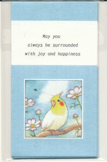 Sets of 3 Cockatiel Mini Envelopes Emi-877 - Boutique Sweet Birdie