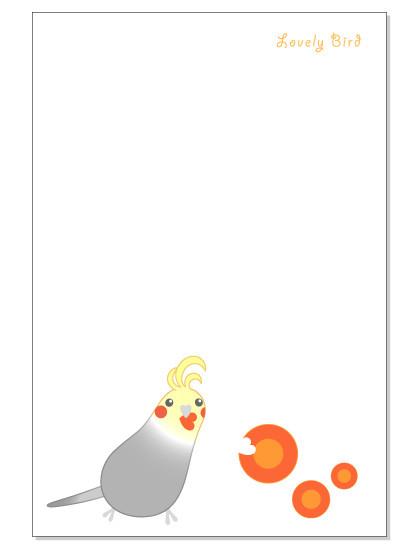 Cockatiel Postcard - Boutique SWEET BIRDIE