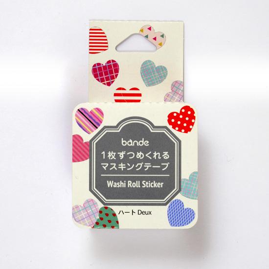Heart Japanese Washi Roll Stikcers BDA268 - Boutique SWEET BIRDIE