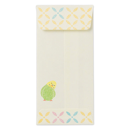 Sets of 3 Cockatiel Budgie Budgerigar Parakeet Super Mini Envelope 1358101 - Boutique SWEET BIRDIE