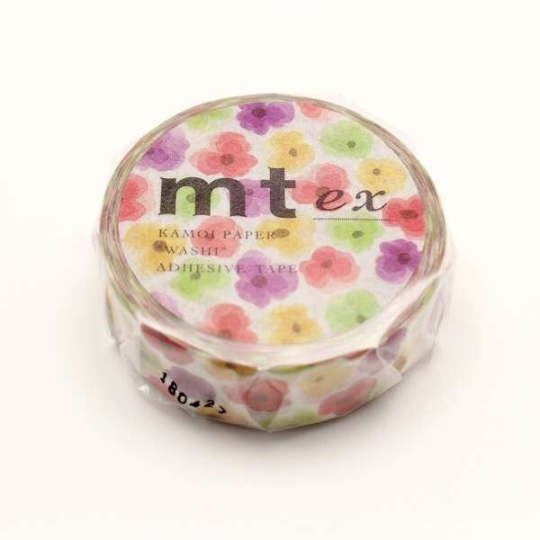 mt ex Pansy Flower Japanese Washi Tape MTEX1P149 - Boutique SWEET BIRDIE