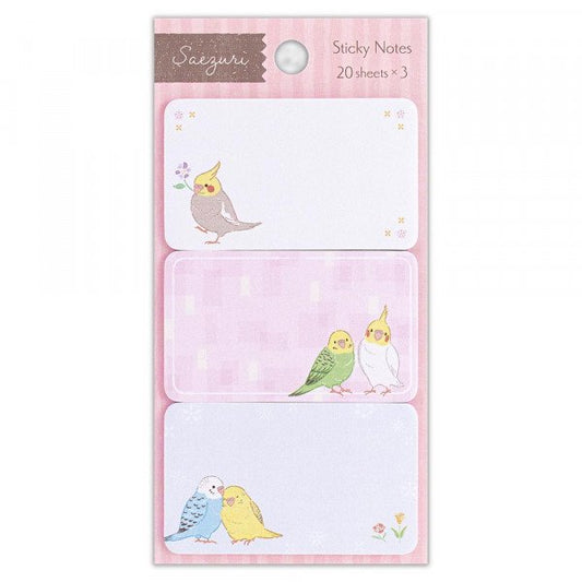 Budgie Cockatiel Sticky Notes