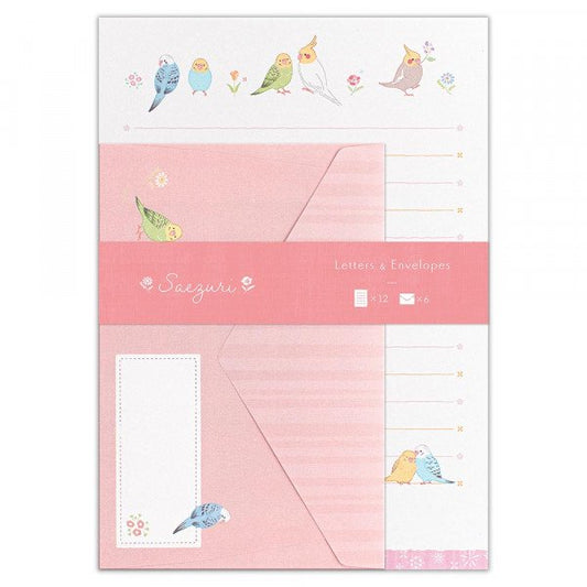 Budgie Cockatiel Letter Set