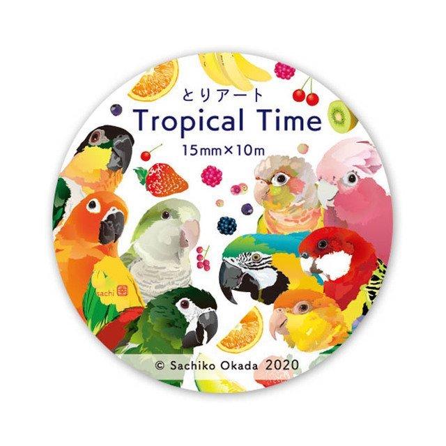 Bird Masking Tape Washi Tape Tropical Time