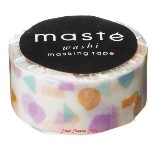 Maste Color Piece Purple  Japanese Washi Tape Masking Tape