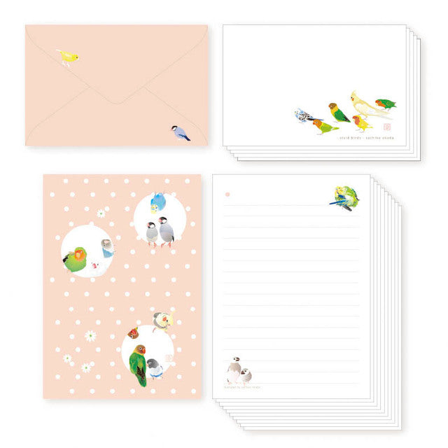 Letter Set Budgie Budgerigar Parakeet Cockatiel Java Sparrow Lovebird - Boutique SWEET BIRDIE