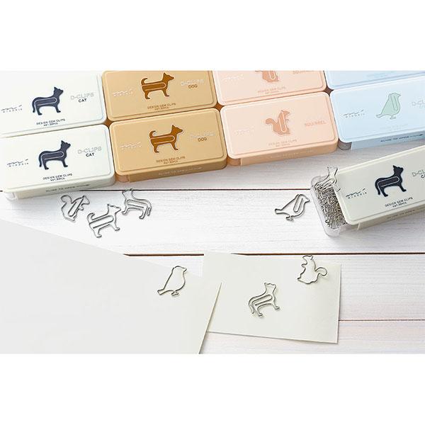 Sets of 30 Squirrel Paper Clips - Boutique SWEET BIRDIE