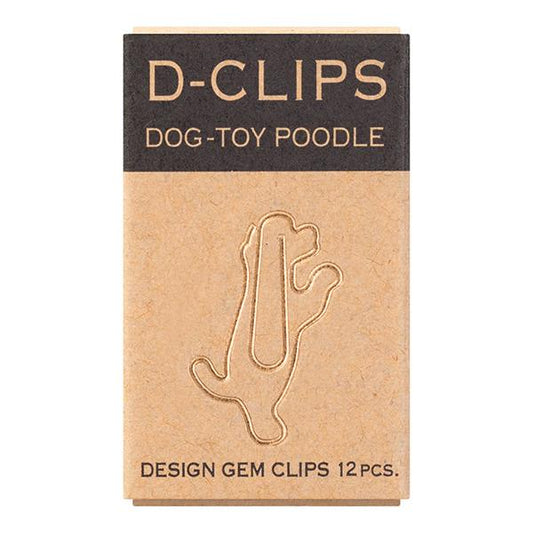 Toy Poodle Dog Paper Clips - Boutique SWEET BIRDIE