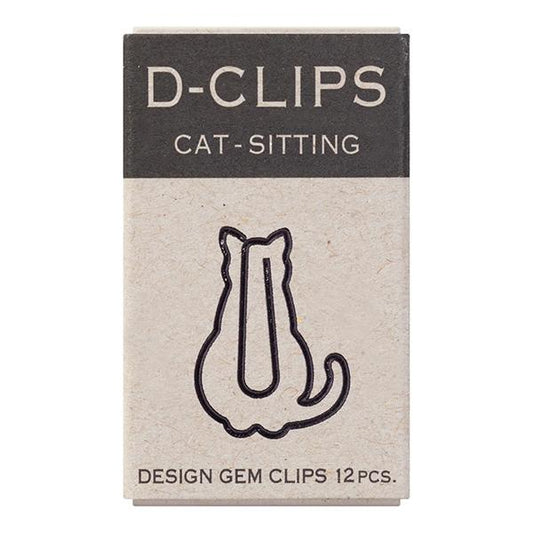 Sets of 12 Cat Paper Clips - Boutique SWEET BIRDIE