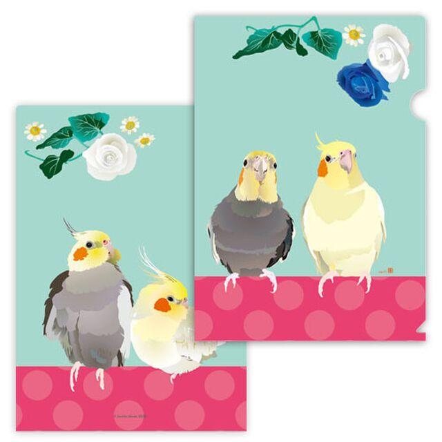 A4 File folder Organizer Cockatiel - Boutique SWEET BIRDIE