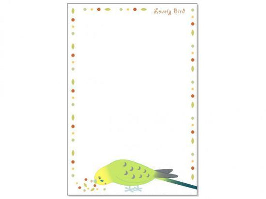 Budgie Budgerigar Parakeet Postcard - Boutique SWEET BIRDIE