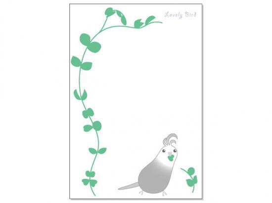 Cockatiel Postcard - Boutique SWEET BIRDIE