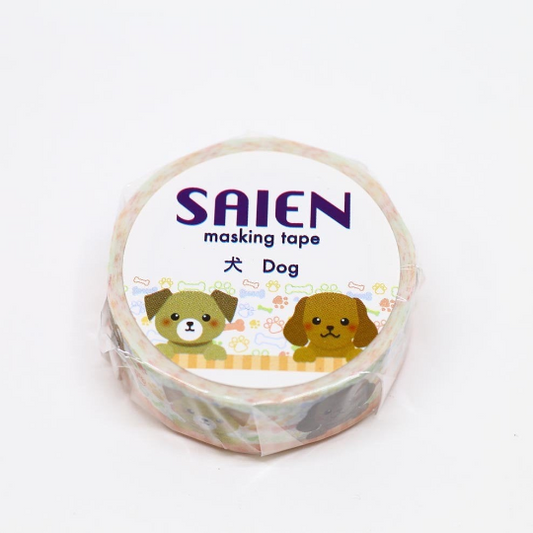 Dog Japanese Washi Tape Masking Tape - Boutique SWEET BIRDIE