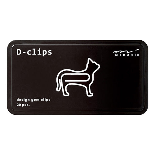 Sets of 20 Cat Paper Clips