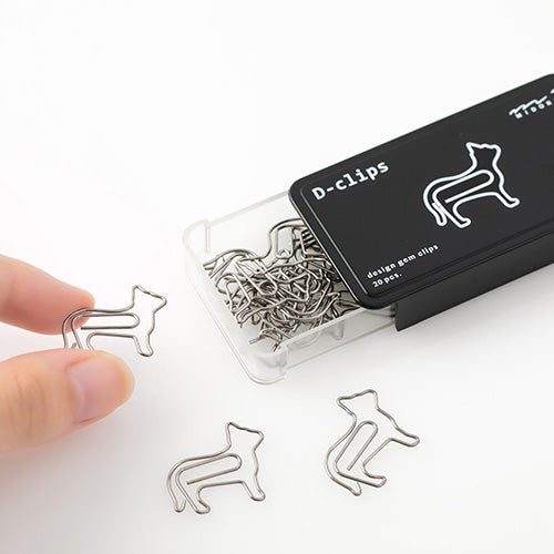 Sets of 20 Cat Paper Clips
