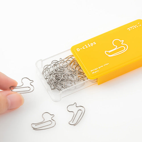 Sets of 20 Duck Paper Clips
