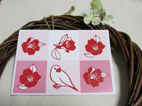 Java Sparrow Postcard Yukie-6 - Boutique SWEET BIRDIE