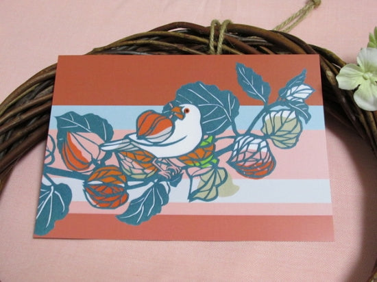 Java Sparrow Postcard Yukie-34 - Boutique SWEET BIRDIE