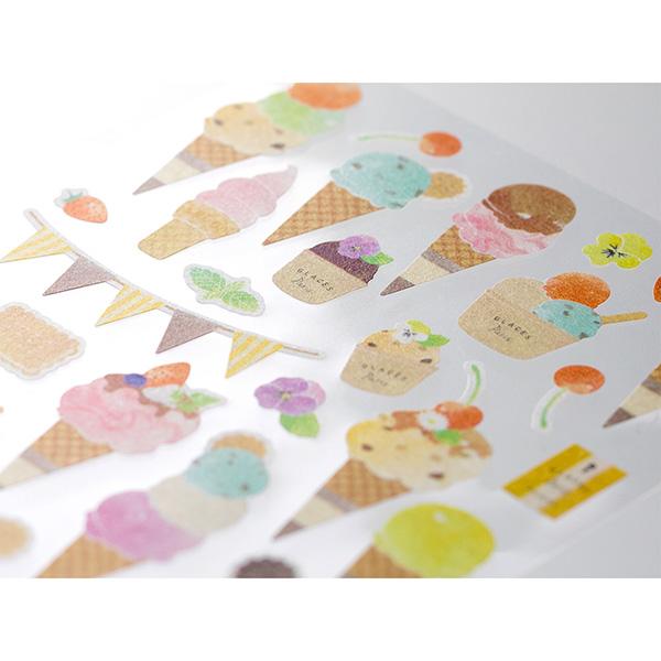 Ice Cream Japanese Washi Stickers (82369-006) - Boutique SWEET BIRDIE