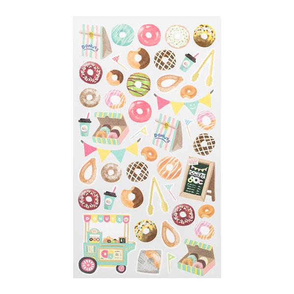 Doughnut Donut Japanese Washi Stickers (82370-006) - Boutique SWEET BIRDIE