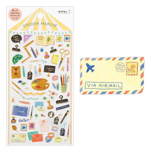 Stationery Japanese Washi Stickers - Boutique SWEET BIRDIE