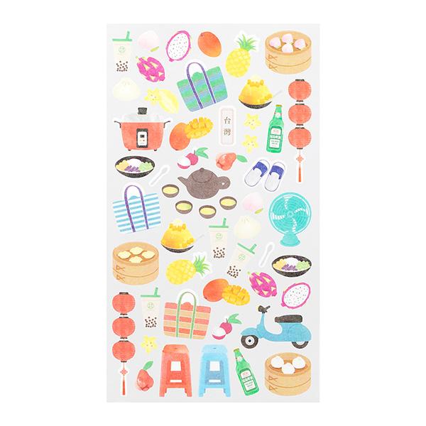 Taiwan Japanese Washi Stickers (82452-006) - Boutique SWEET BIRDIE