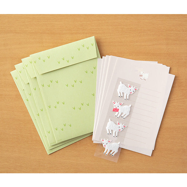 Goat Letter Set with Stickers