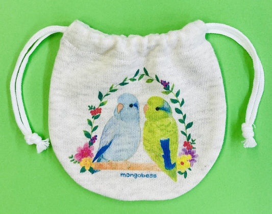 Pacific Parrotlet Drawstring Bag Mini Size