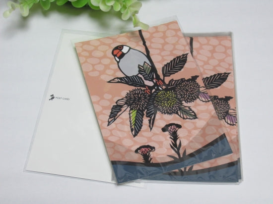 Java Sparrow Postcard Yukie-40 - Boutique SWEET BIRDIE