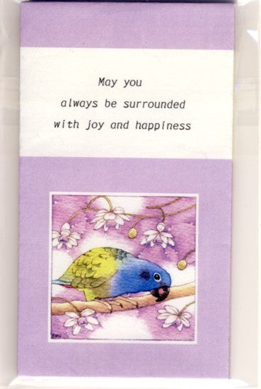 Sets of 3 Blue-Headed Parrot Mini Envelopes Emi-503 - Boutique SWEET BIRDIE