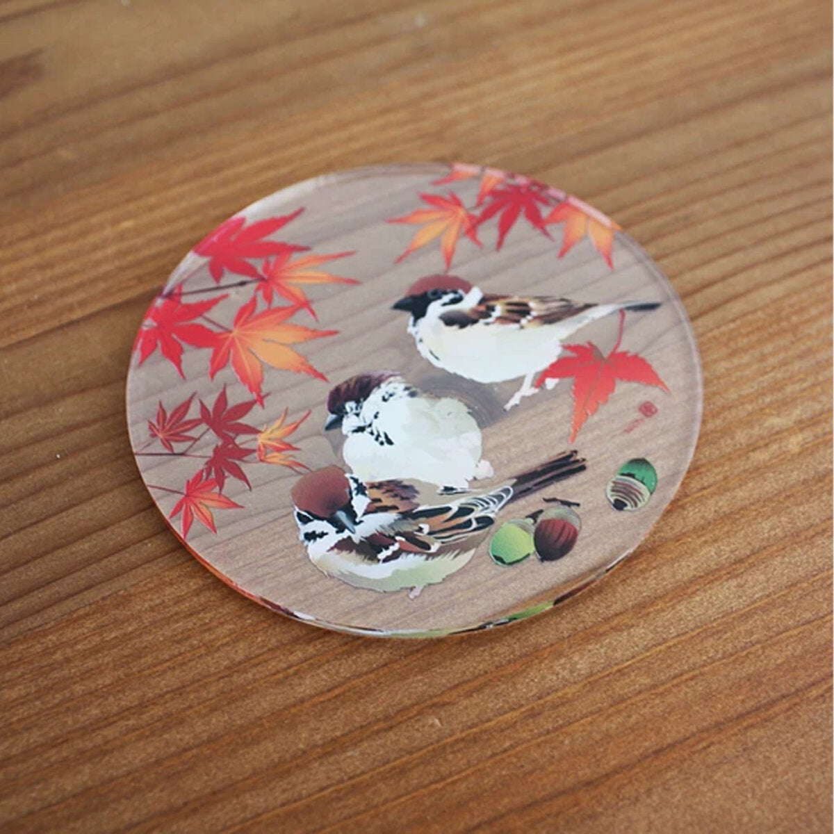 Sparrow Acrylic Coaster