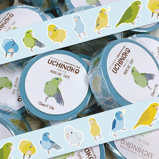 Pacific Parrotlet Masking Tape Washi Tape