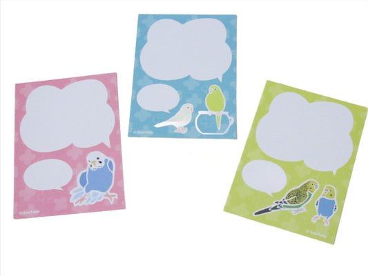 Budgie Memo Pad A7 Size