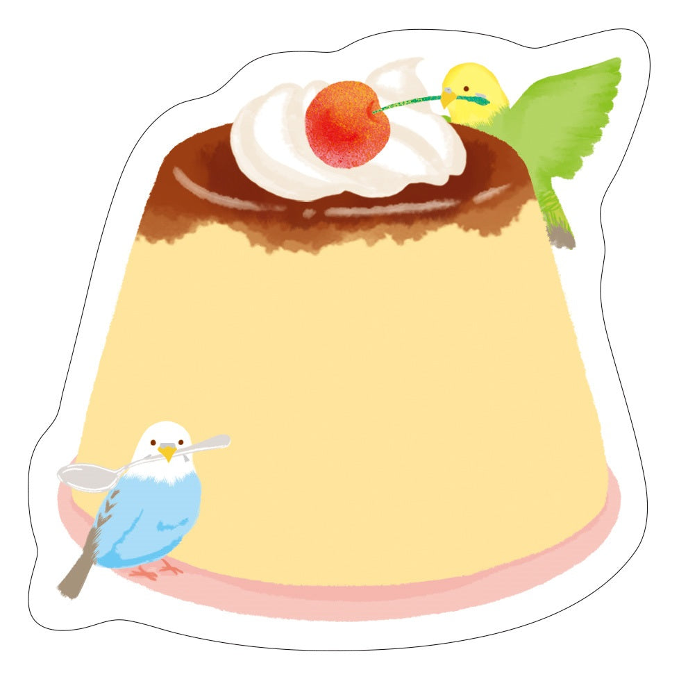 Little Note Pudding Budgie & Pudding Sticky Notes - Sweet Birdie Boutique, Gift Shop for ...