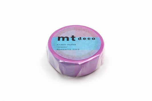 mt deco Fluorescence Gradation Pink x Blue Japanese Washi Tape Masking Tape