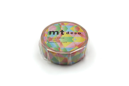 mt deco Polygon Gradation Vivid Japanese Washi Tape Masking Tape