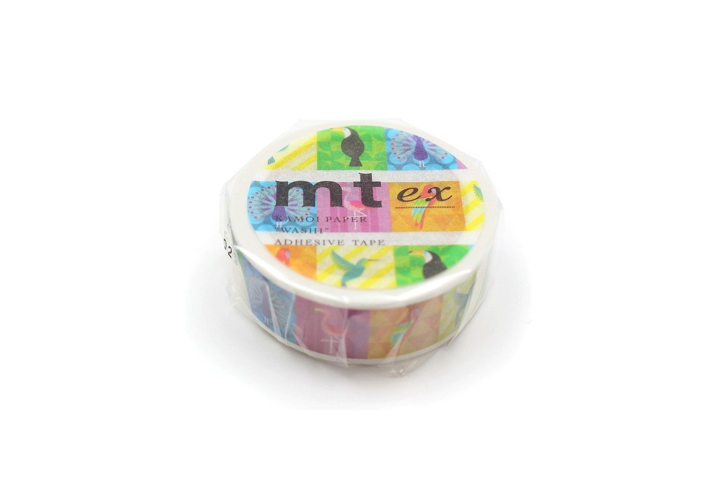mt ex Colorful Bird Japanese Washi Tape Masking Tape