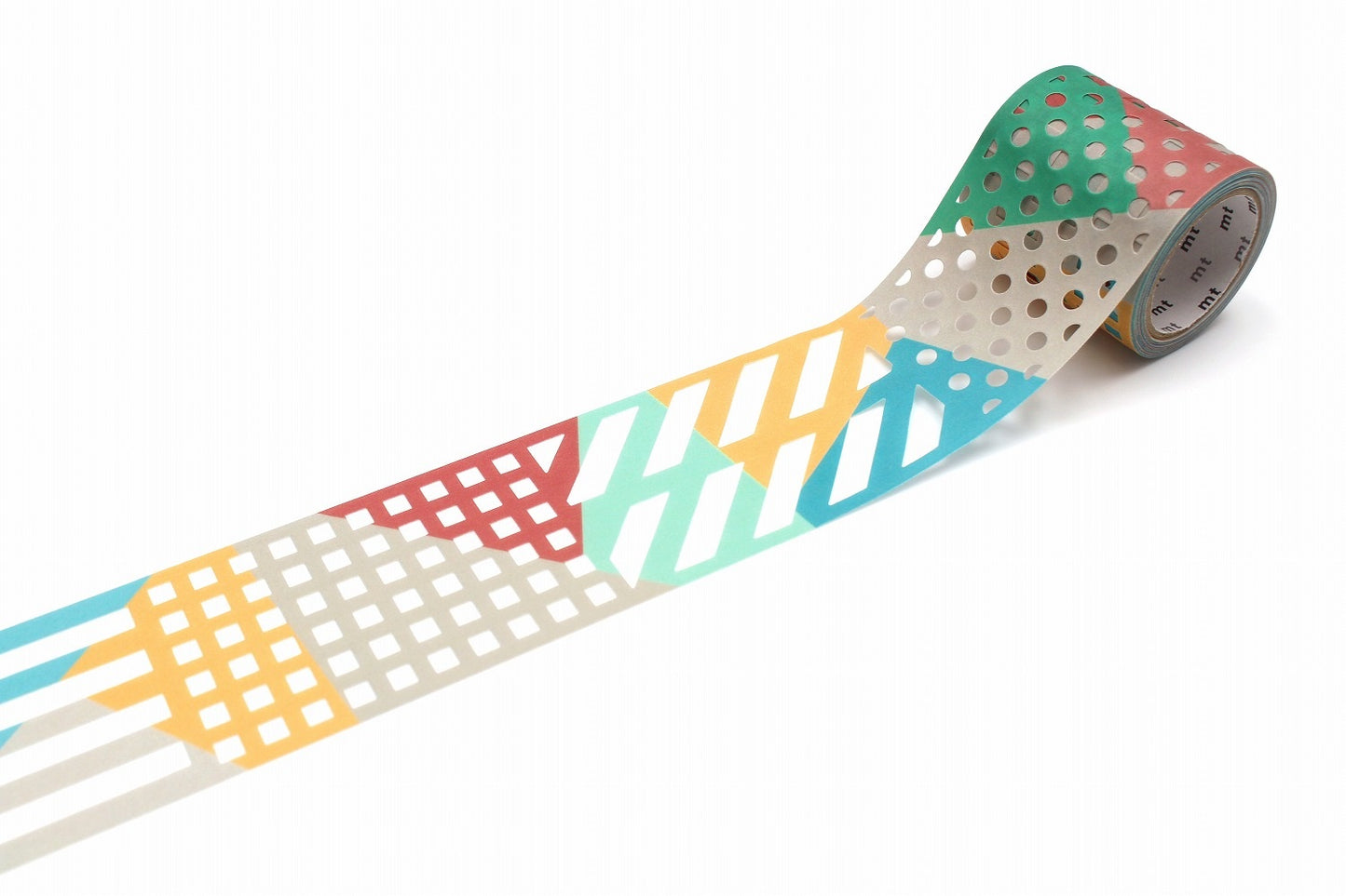 mt fab color & pattern block Die Cut Japanese Washi Tape Masking Tape