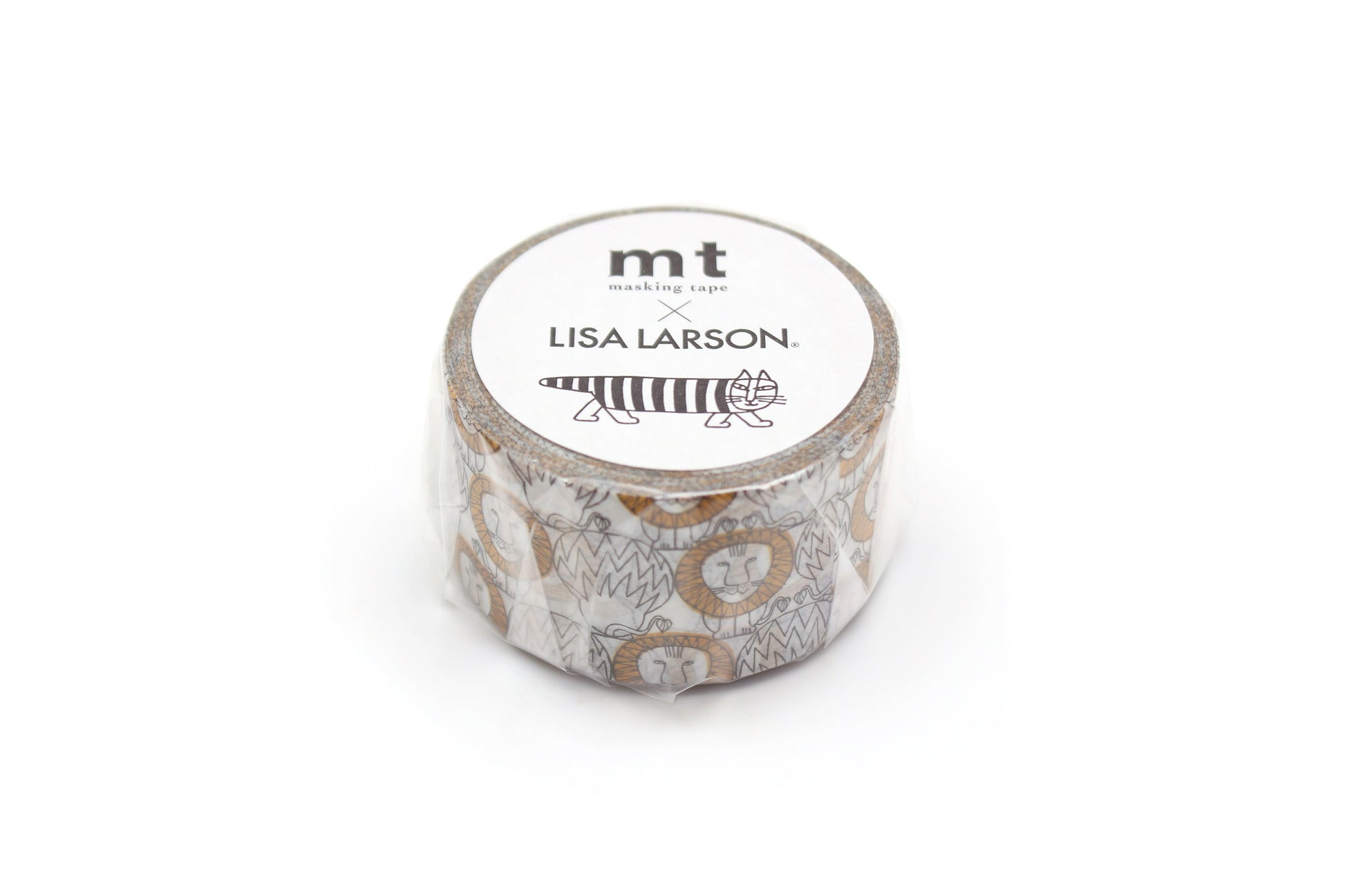 mt Lisa Larson Lion Japanese Washi Tape - Sweet Birdie Boutique International
