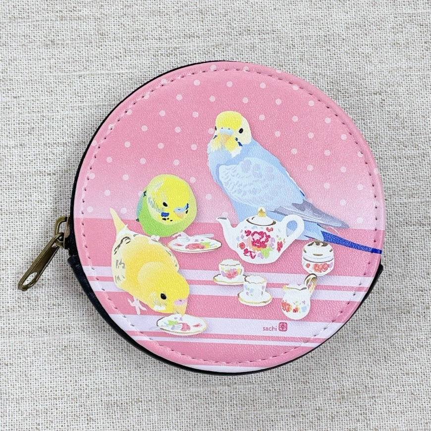 Budgie Coin Purse Pouch
