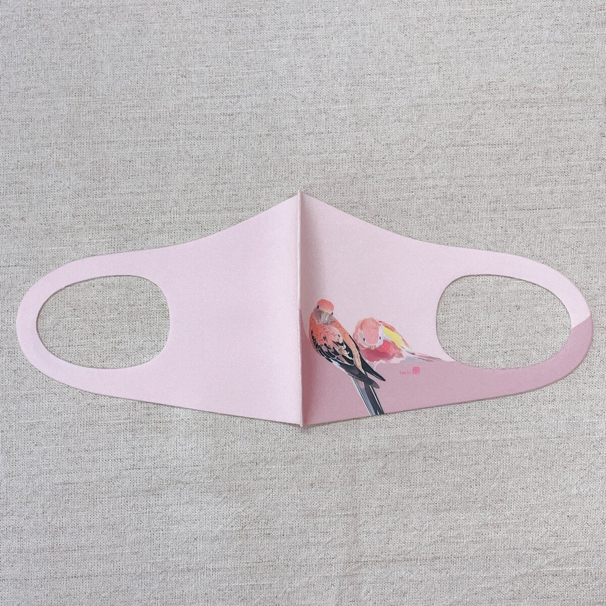 Bourke's Parakeet Reusable Face Mask Medium Size for Women & Children