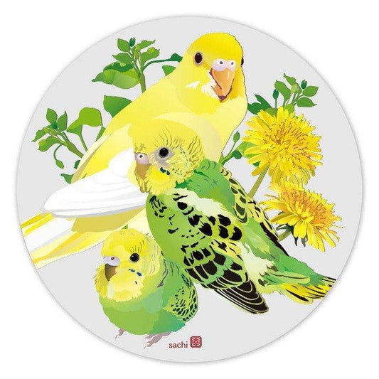 Budgie Acrylic Coaster