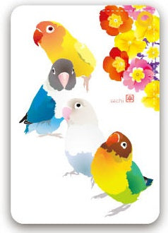 Lovebird Pass Holder - Boutique Sweet Birdie