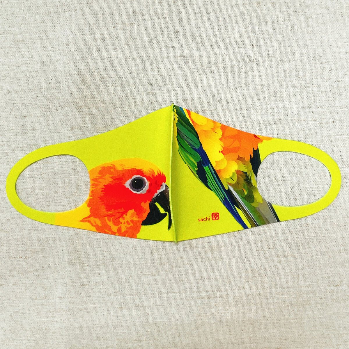 Sun Parakeet Reusable Face Mask Medium Size for Women & Children
