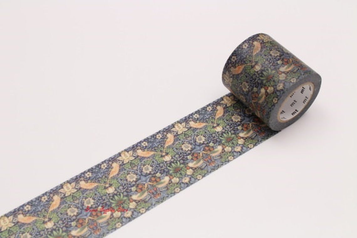 William Morris Strawberry Thief Japanese Washi Tape MTWILL05