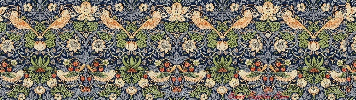 William Morris Strawberry Thief Japanese Washi Tape MTWILL05